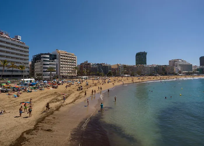 度假居 Eli Canteras-parking-airco By Canariasgetaway *